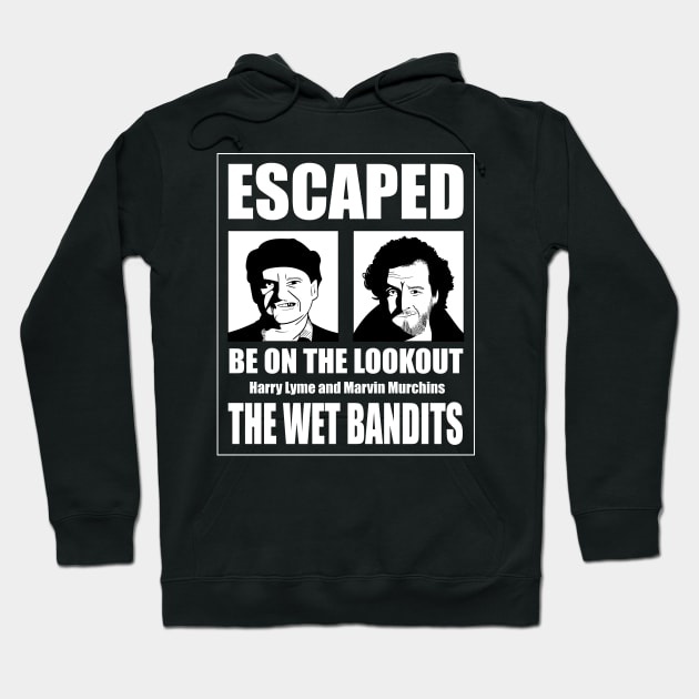 The Wet Bandits have Escaped Hoodie by Meta Cortex